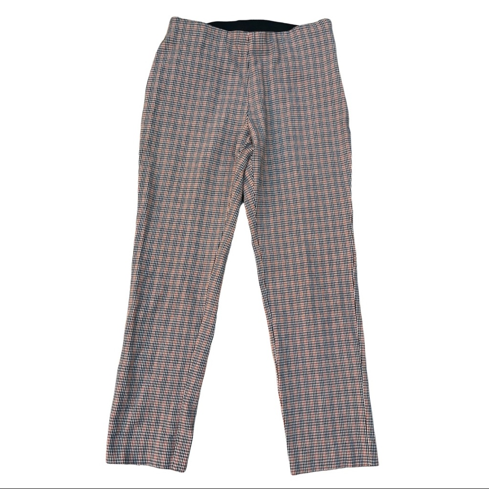 A New Day Plaid Side Zip Trousers